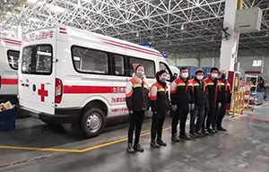 共战疫情 | 硬核配合！负压救护车生产、运输背后的上汽304am永利集团人